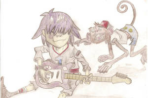 Noodle and MOnkey