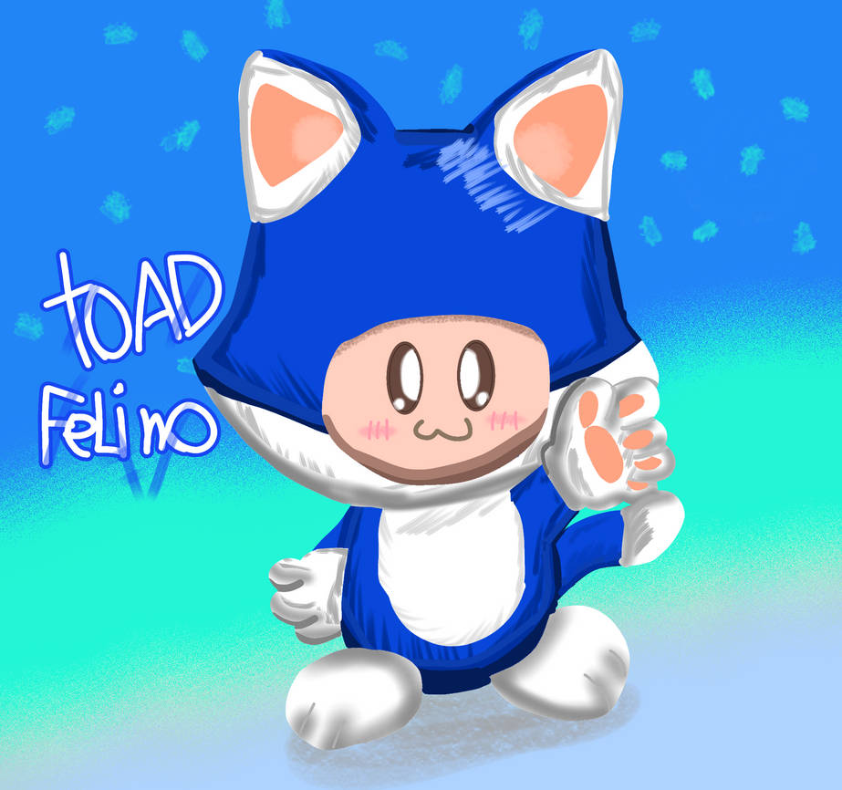 Cat Toad is Sooo cute! (Super Mario) by EnmanuTM on DeviantArt
