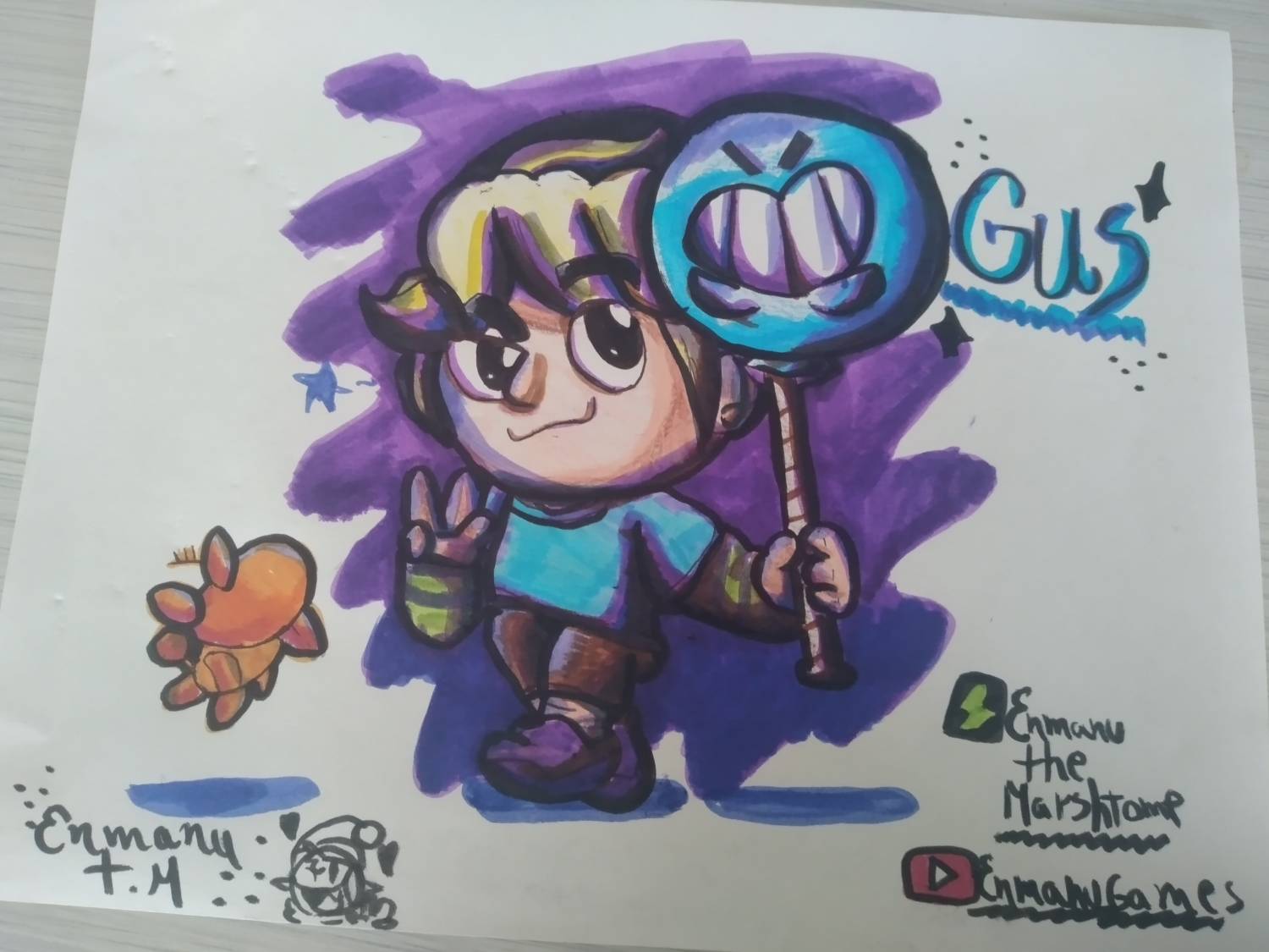 Gus Brawl Stars By EnmanuTheMarshtomp On DeviantArt gus-brawl-stars-by-enmanuthemarshtomp-on-deviantart