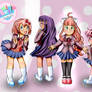 Doki Doki Literature Club Girls