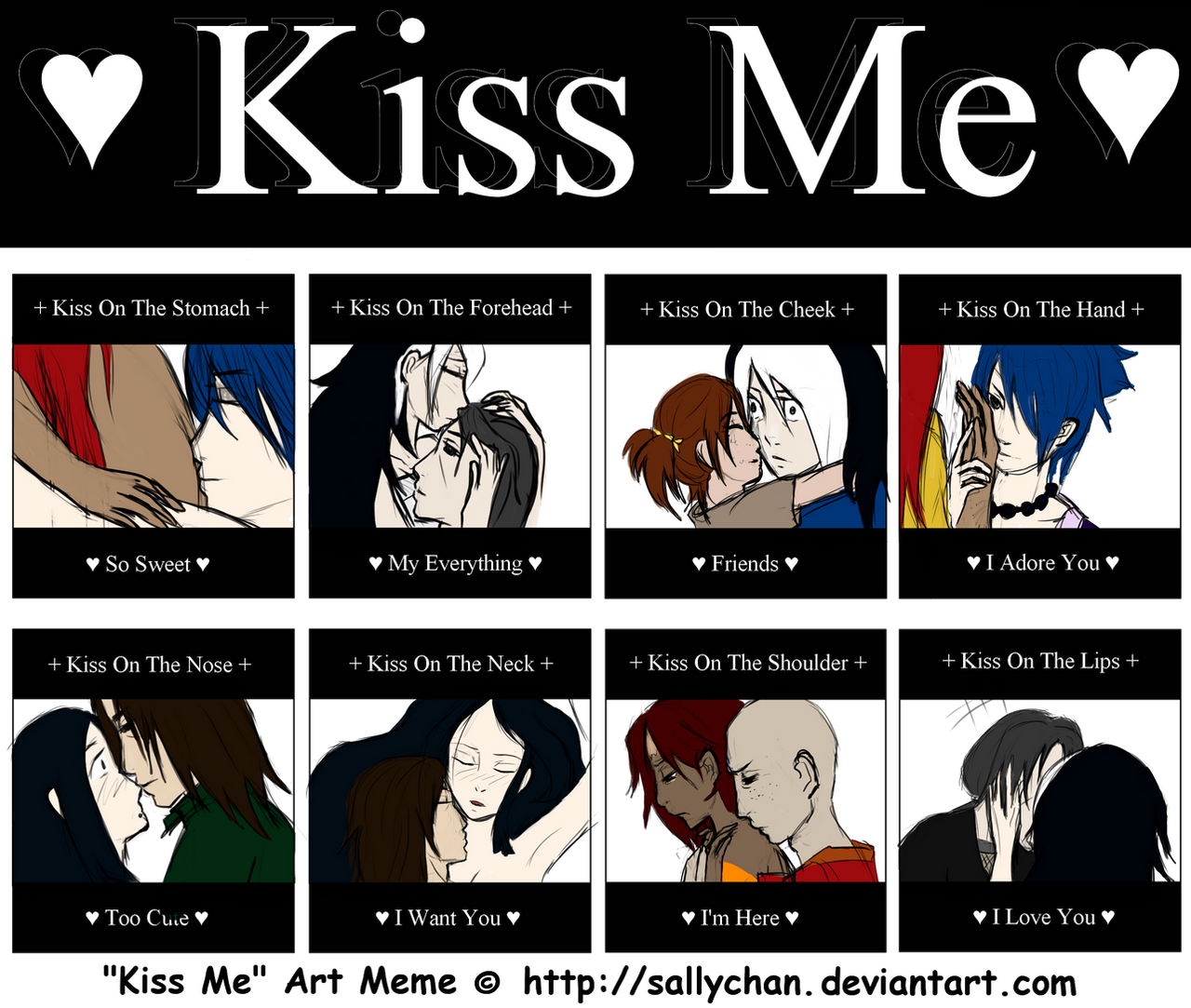 Kiss Me Meme by ILOVEJIMHAWKINS