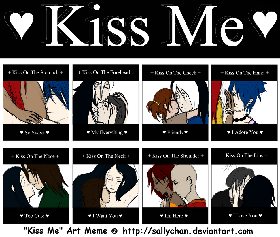 Kiss Me Meme by ILOVEJIMHAWKINS