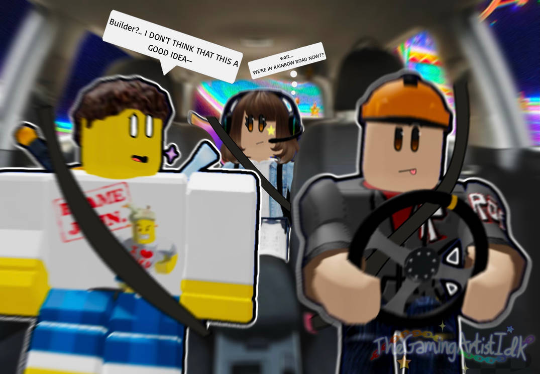Builderman Is Driving... by TheGamingArtistIdk on DeviantArt