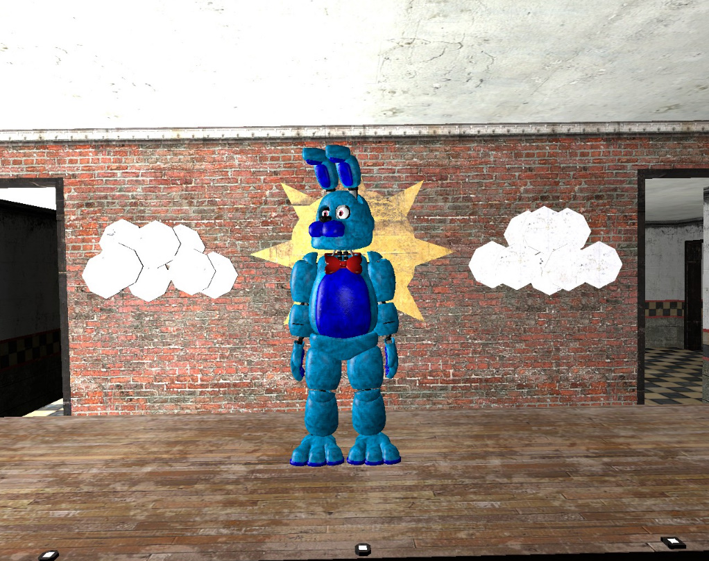 Tnaf 3 Remastered:Blue The Bunny by Baconato55ss on DeviantArt