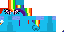 Minecraft Rainbow Dash Skin