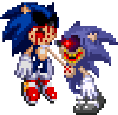 Sonic.EXE sprites by pinkfloyd1234 on DeviantArt