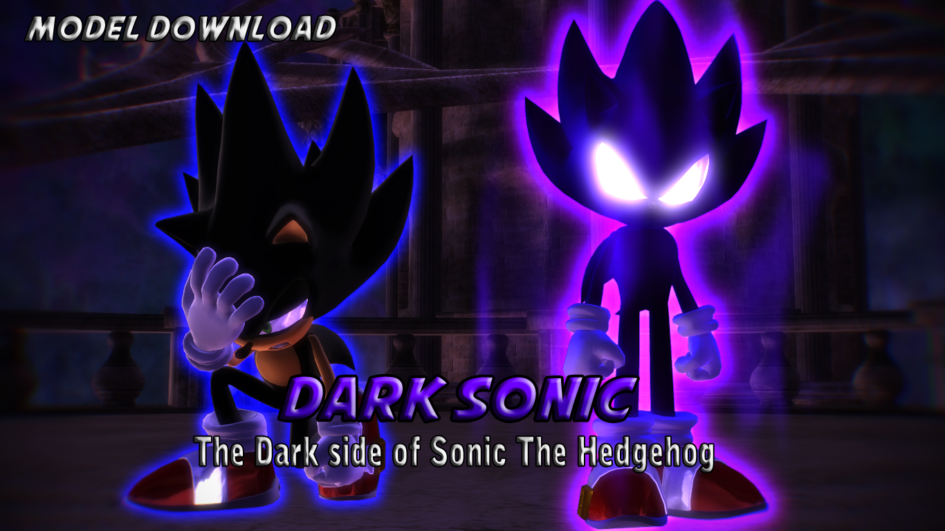 Dark Sonic VS Sonic.EXE Thumbnail by DrizzlyScroll1996 on DeviantArt