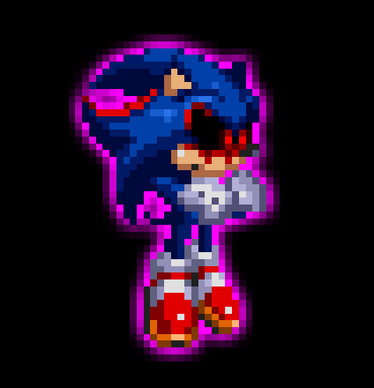 Pixilart - Super Sonic Exe by CycloneAlt