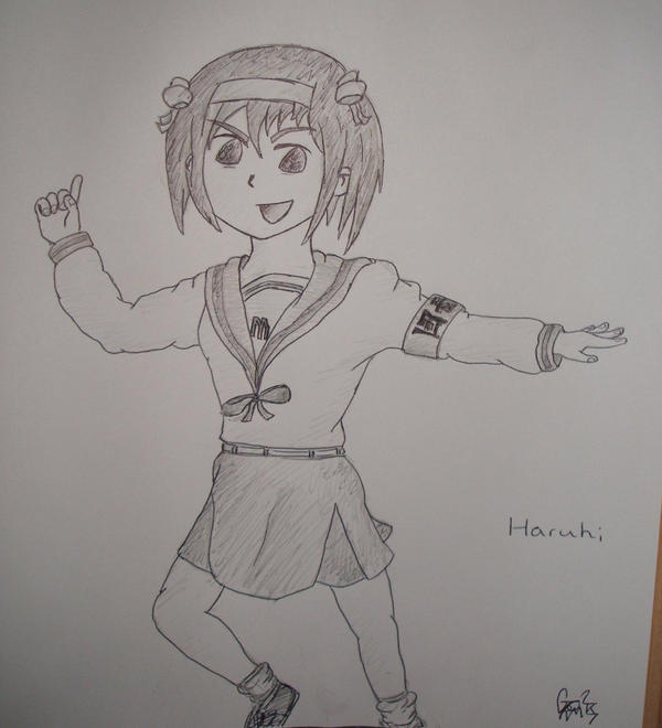 Haruhi by gormster on DeviantArt