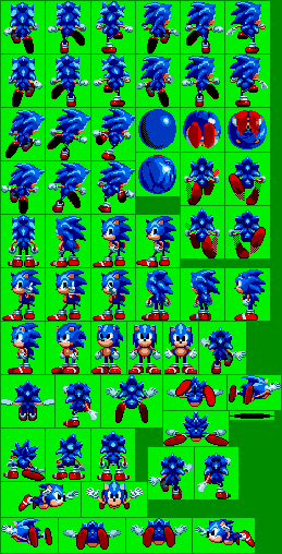 Sonic Chaos Sprites Better Colors by PixelMuigio44 on DeviantArt