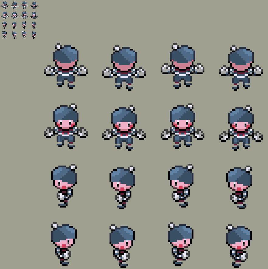 GenVII DS-style GBA sprites by leparagon on DeviantArt