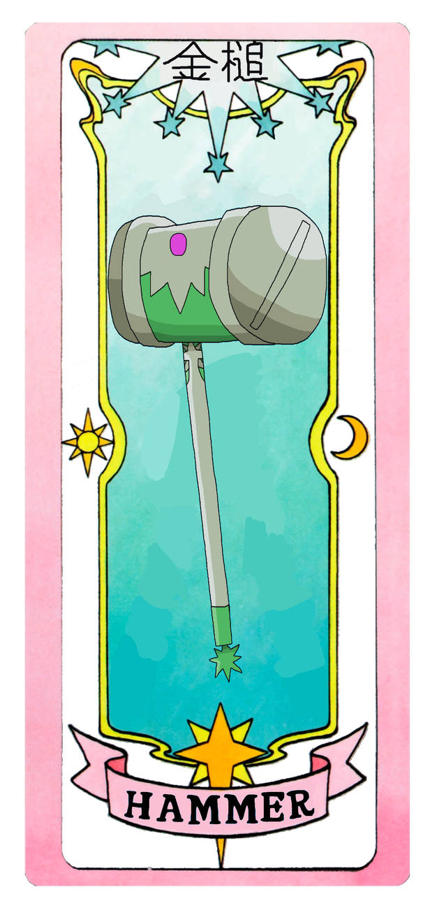 Hammer Card Clear Card Version By Ericgl1996 On DeviantArt