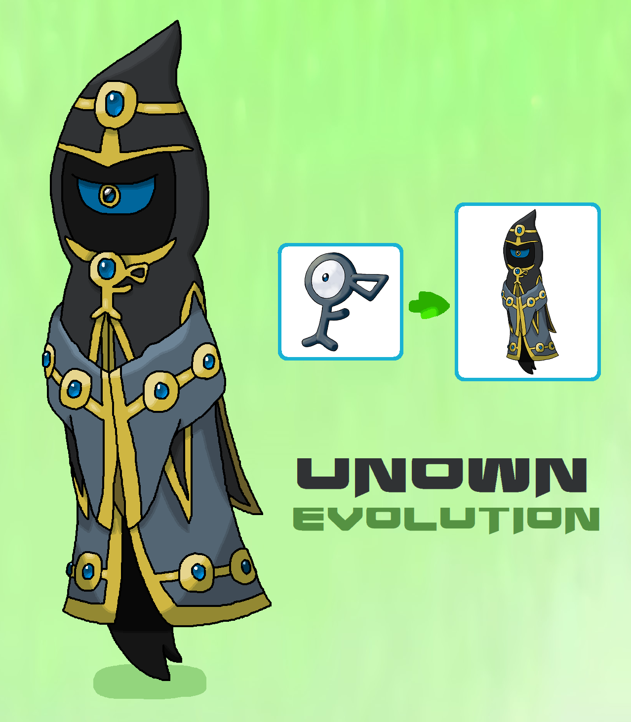 The Unown  .Fakemon. Amino