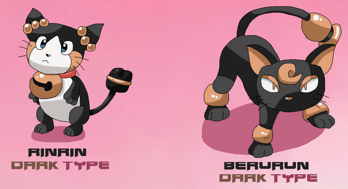 Rinrin and Berurun (Beta Pokemon line) by ericgl1996 on DeviantArt