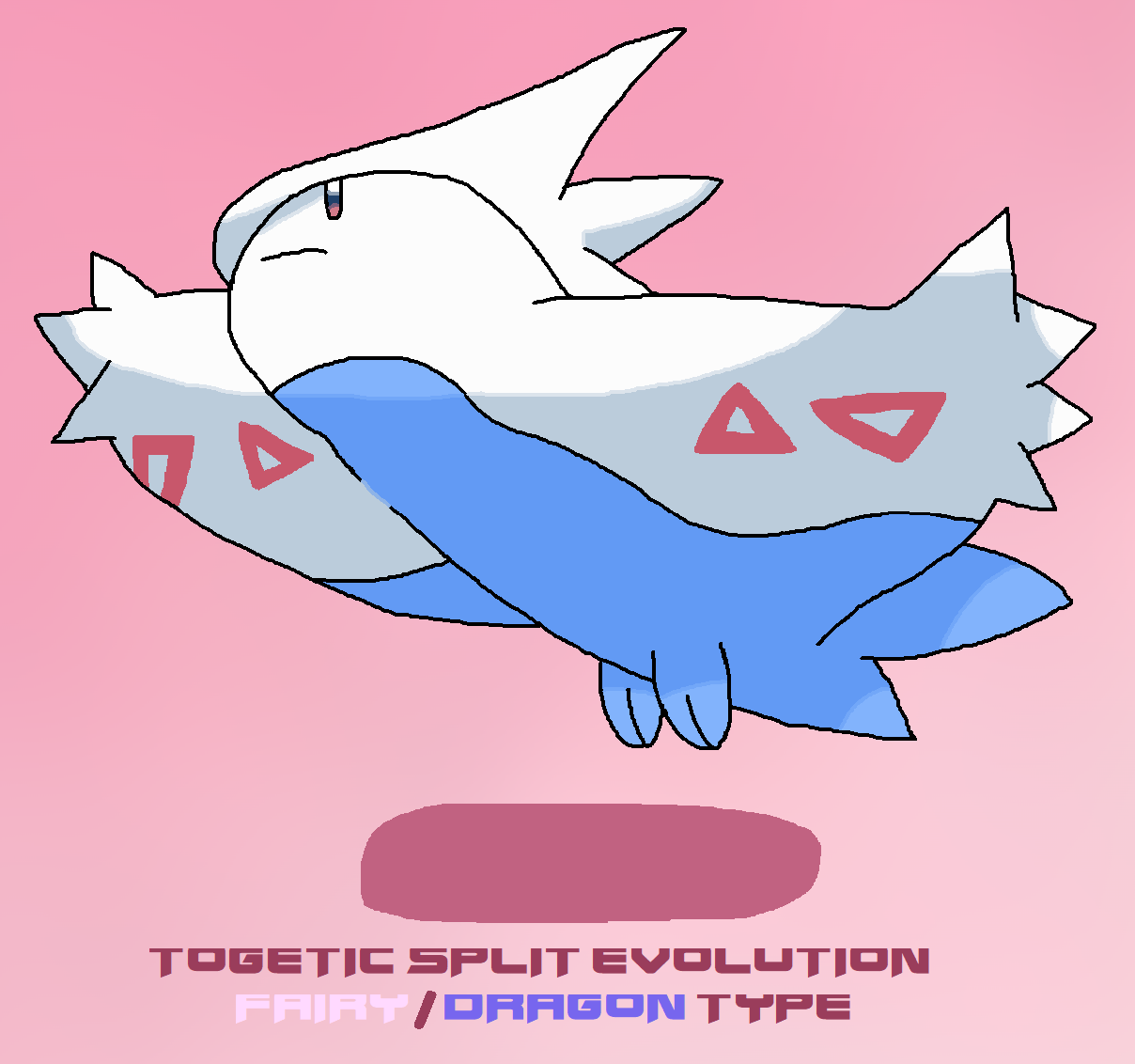 Togetic Split Evolution by ericgl1996 on DeviantArt