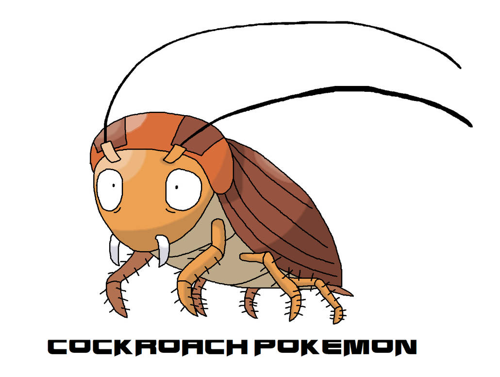 Cockroach Pokemon (Fakemon Design) by ericgl1996 on DeviantArt