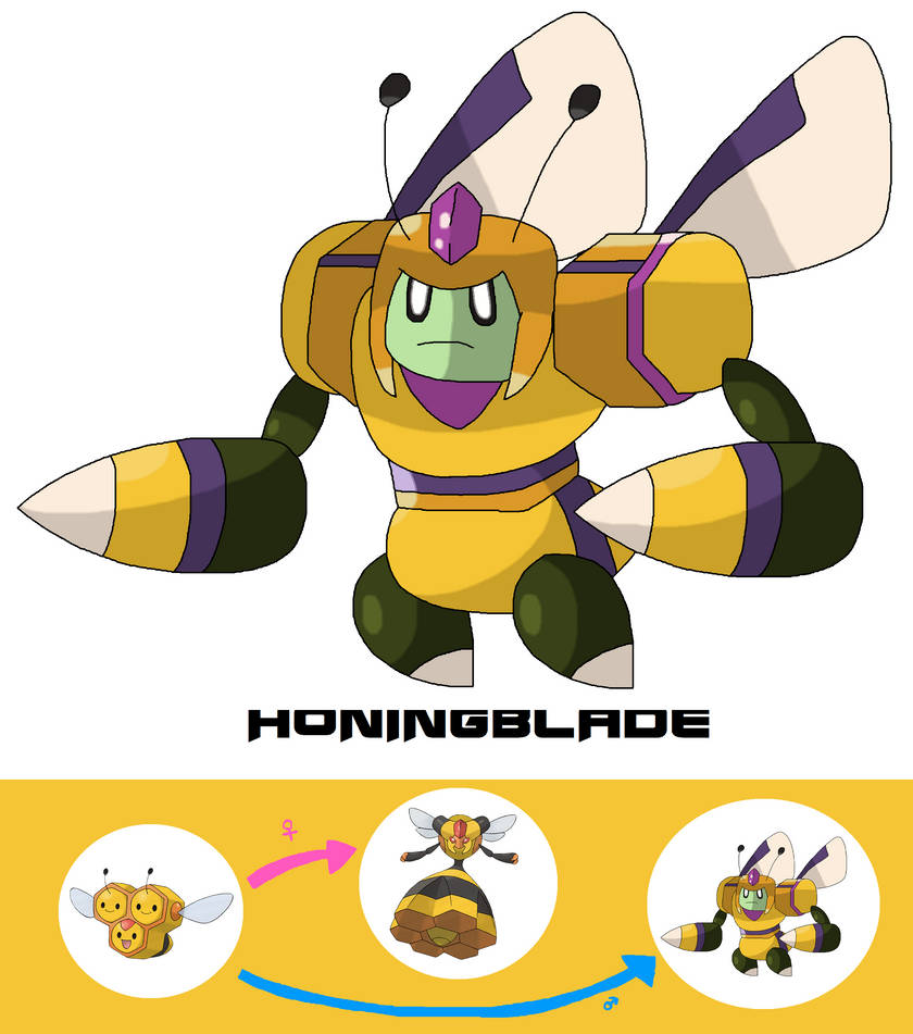 Honingblade (Combee's Male evolution) by ericgl1996 on DeviantArt