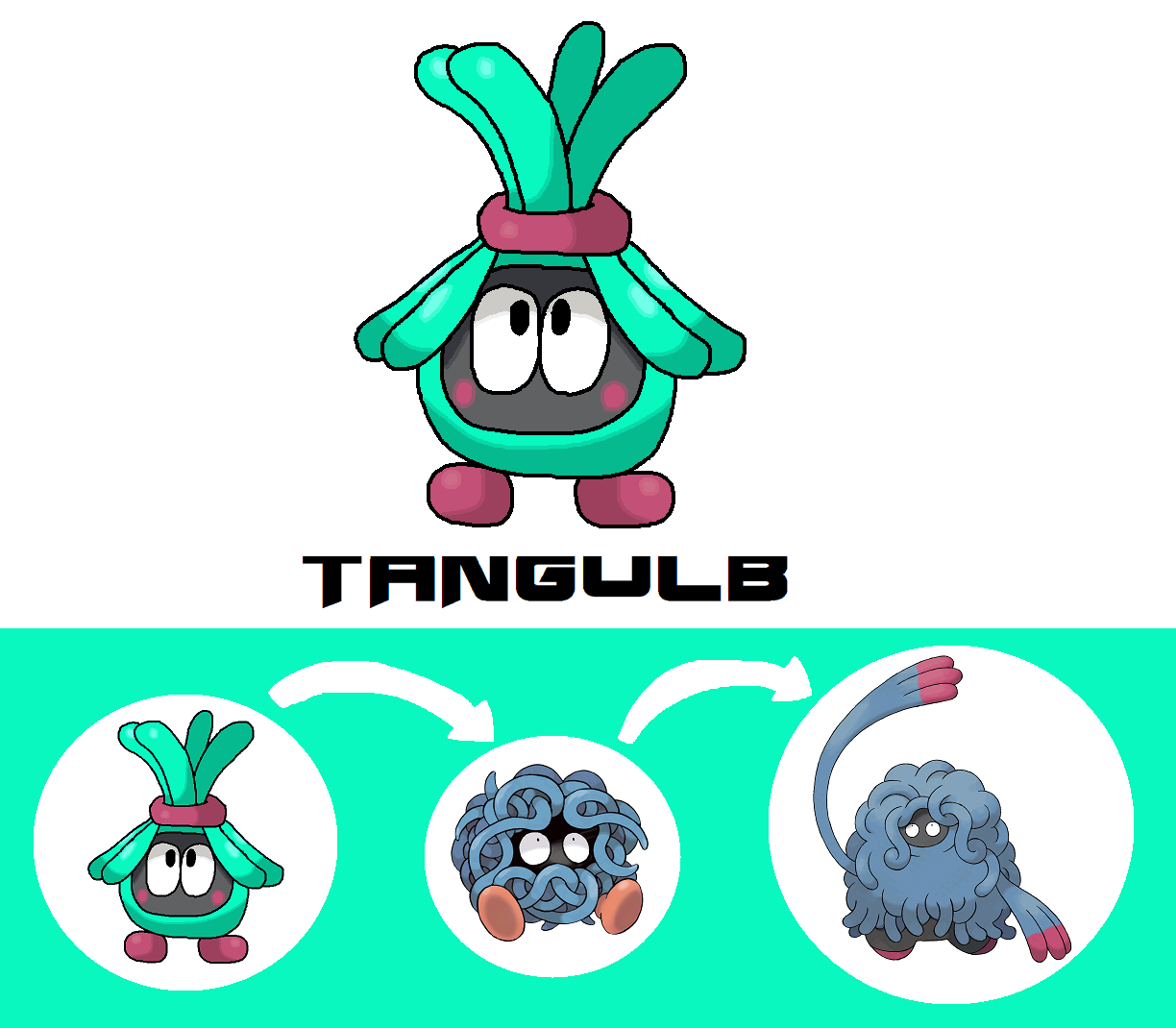 Tangulb (Tangela's pre-evolution) by ericgl1996 on DeviantArt