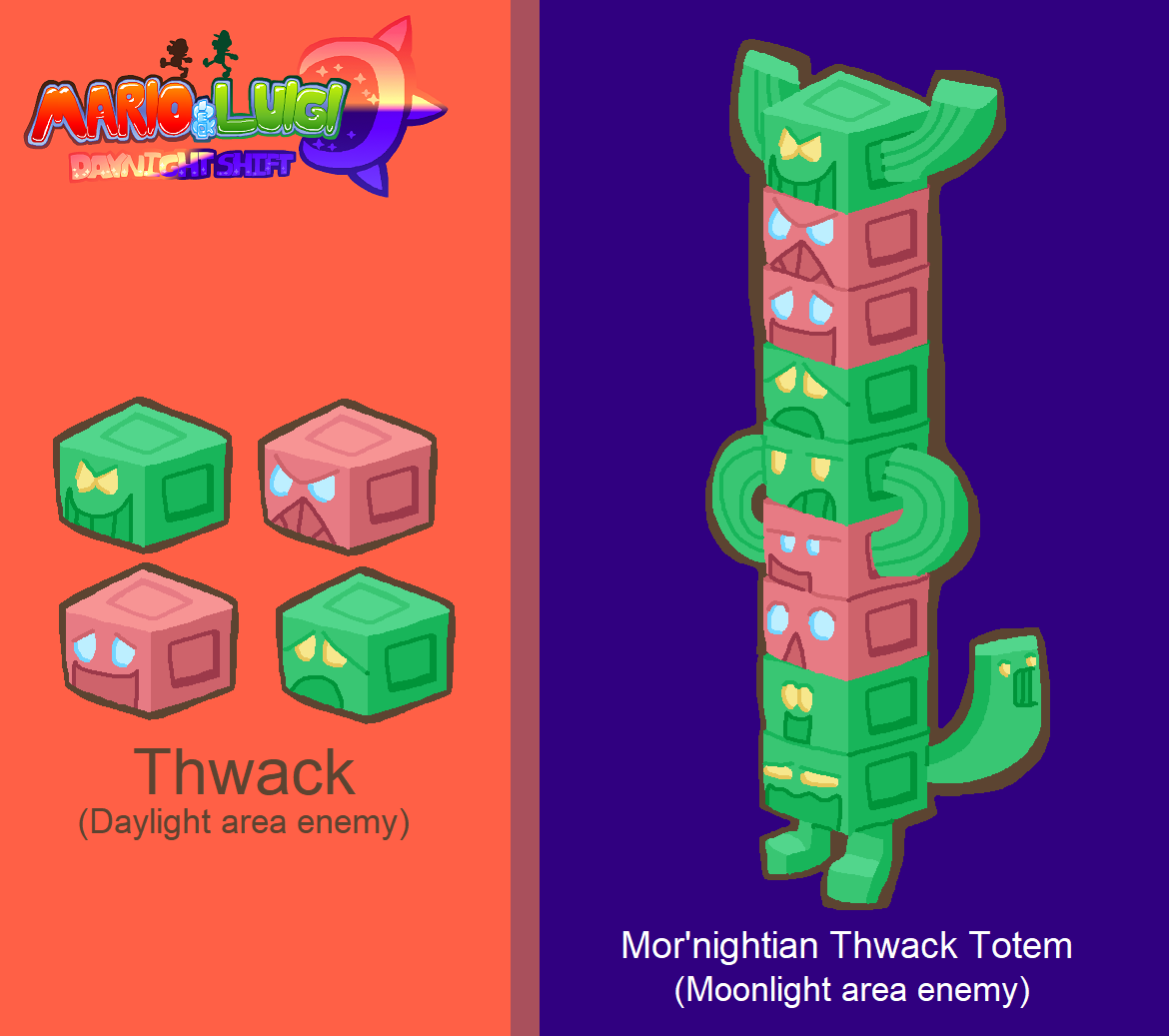 Thwack and Mor'nightian Thwack Totem by ericgl1996 on DeviantArt