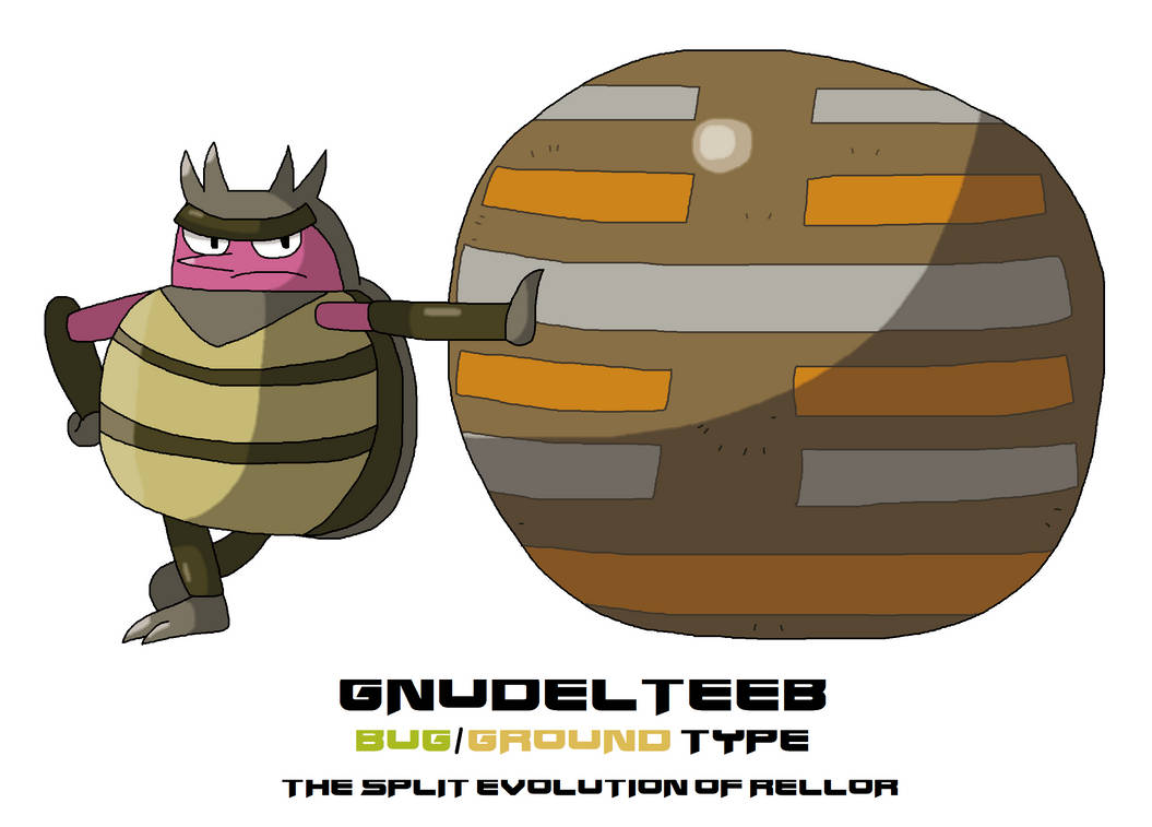 Gnudelteeb (Rellor's Split Evolution) by ericgl1996 on DeviantArt