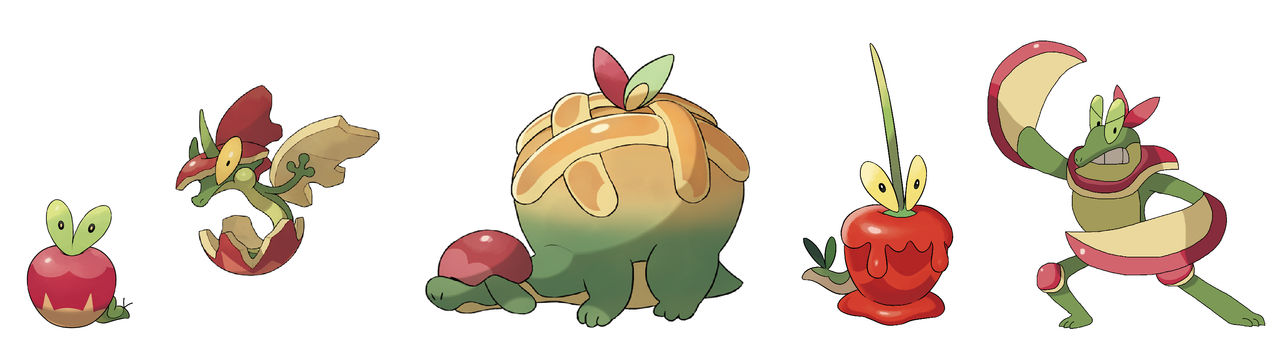 Applin line by ericgl1996 on DeviantArt