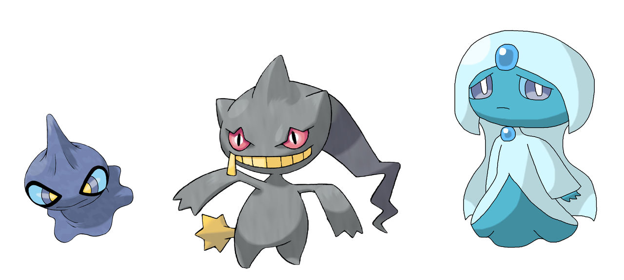 Shuppet line by ericgl1996 on DeviantArt