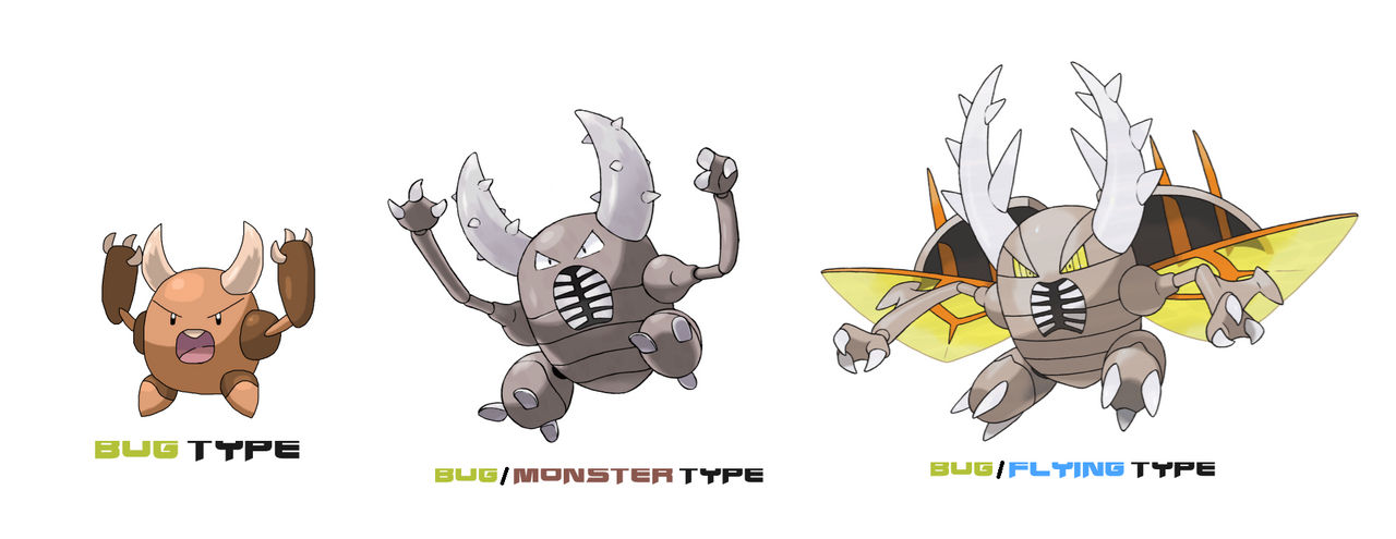 Pinsir gains the Monster type by ericgl1996 on DeviantArt
