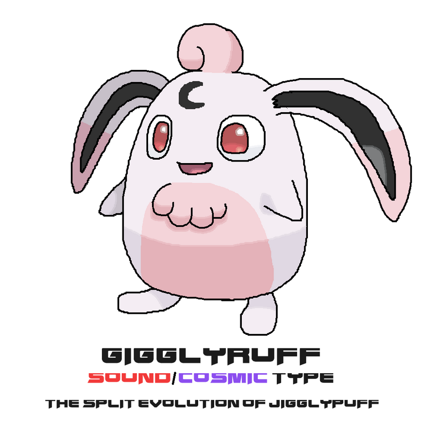 Gigglyruff (Split evolution of Jigglypuff) by ericgl1996 on DeviantArt