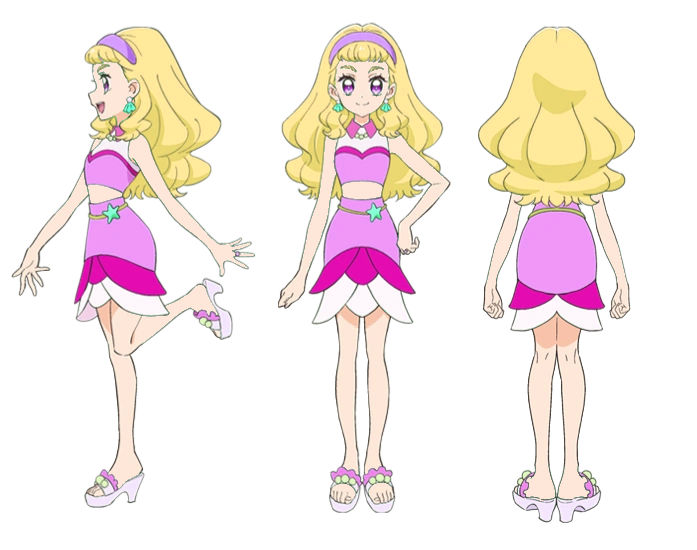 Laura but with a yellow hair and pink clothing by ericgl1996 on DeviantArt
