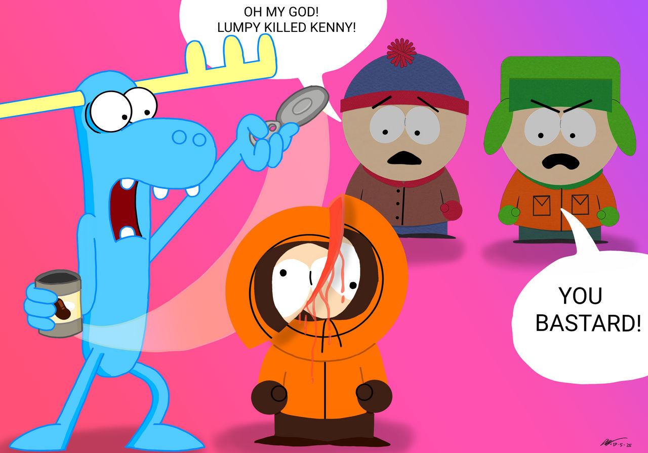 Lumpy Nine Lumpy kills Kenny by Matchy2010 on DeviantArt