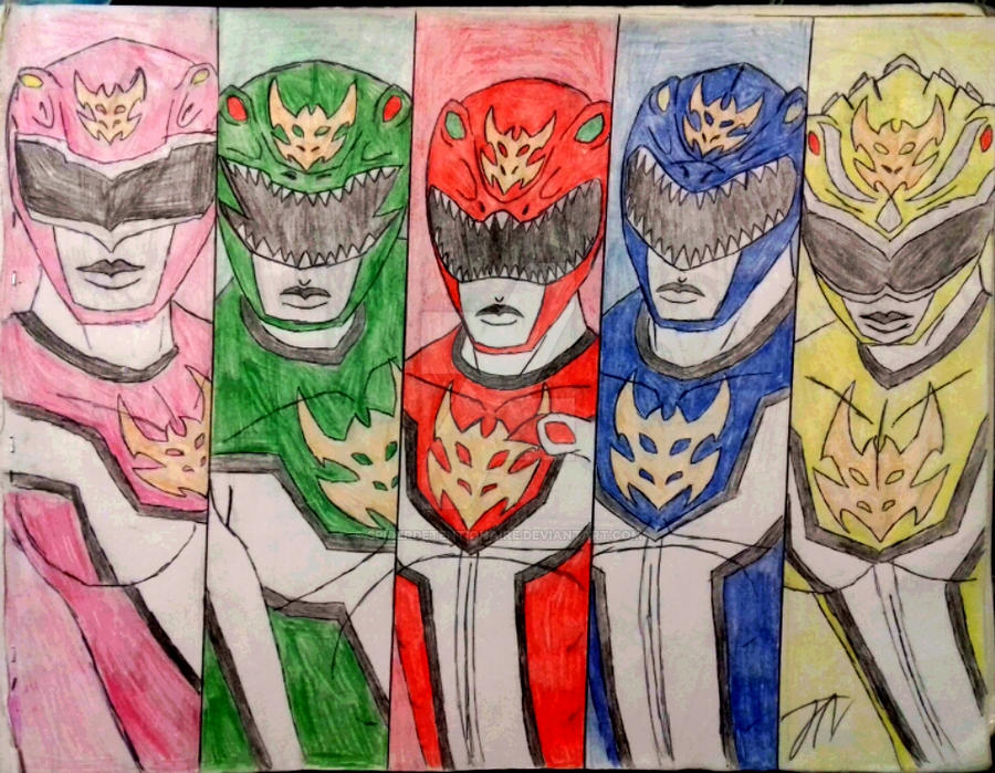 Power Rangers Jurassic Rise Power Rangers Jurassic Squad/Kyoryu Sentai Jurakin by ...