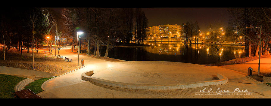 A.I. Cuza Park - Pano RAW no.1