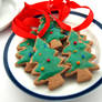 Christmas Tree Cookie Ornament