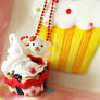 Happy Bear Cupcake Necklace