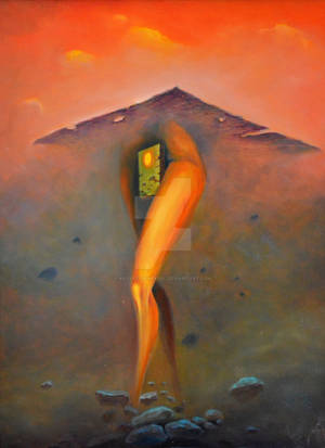 Legs, oil paints, fibreboard, 80cm x 60cm by KrzysztofHeksel Legs, oil paints, fibreboard, 80cm x 60cm by KrzysztofHeksel