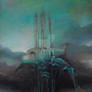 Untitled, K. Heksel, oil paint, fibreboard, 86 cm