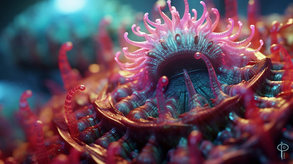 Alien anemone by helot on DeviantArt