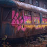 Abandoned Tram (faux-tography series)