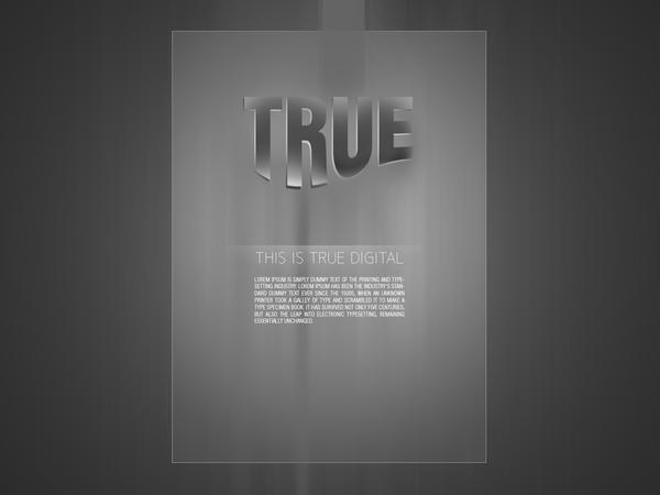 True Design Writing True Design by Dzineel on DeviantArt