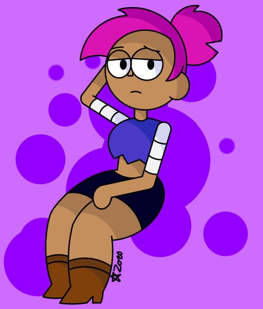 Enid (OK K.O.)  Ok ko let's be heroes, Enid, Kos