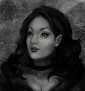 Speed-paint portrait