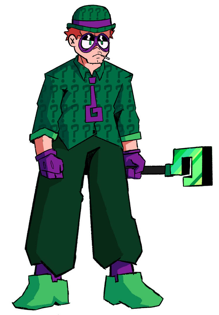 Riddler by mfimsomfkingtired on DeviantArt