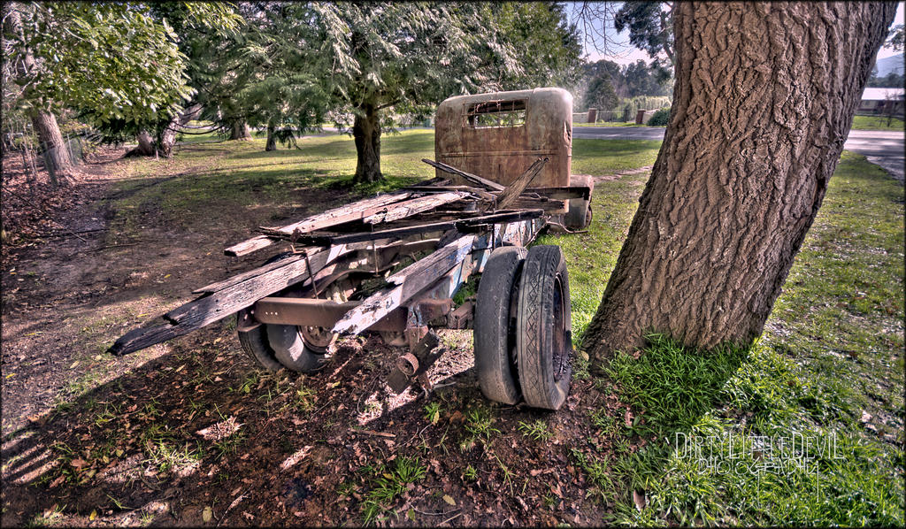 Wreckage and Charm. HDR