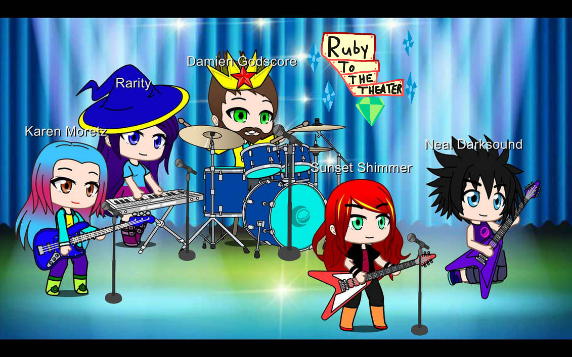 Ruby to The Theater Band (Gacha Club Style) by JackAdamen on DeviantArt