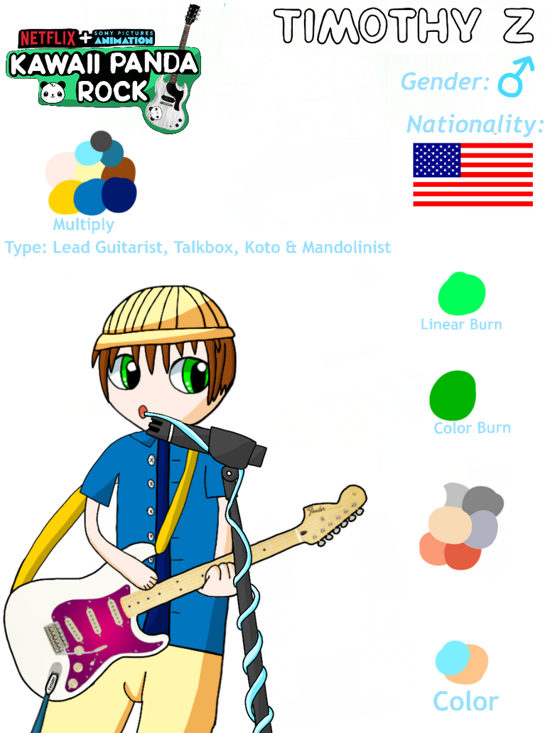 Timothy Z (Kawaii Panda Rock) by JackAdamen on DeviantArt