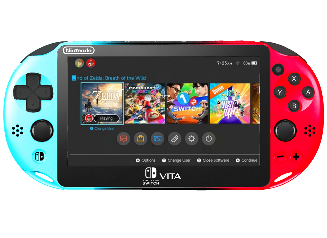 Nintendo Switch Vita by JackAdamen on DeviantArt Nintendo Switch Vita by JackAdamen on DeviantArt