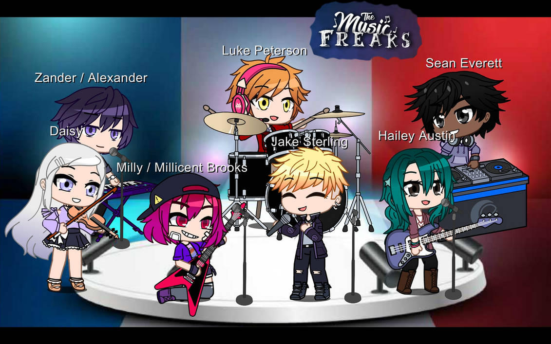 RosyClozy's The Music Freaks Band by JackAdamen on DeviantArt