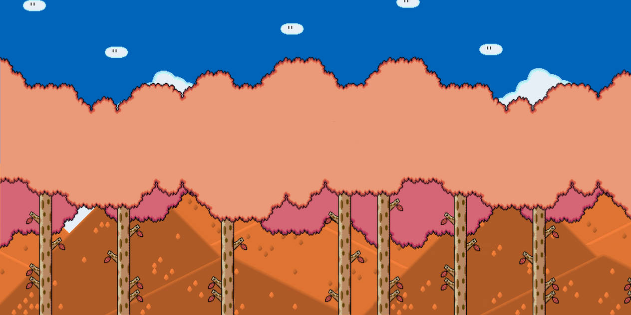 Mario Background Fall SMW Autumn Background (Super Mario Maker 3) by JackAdamen on DeviantArt