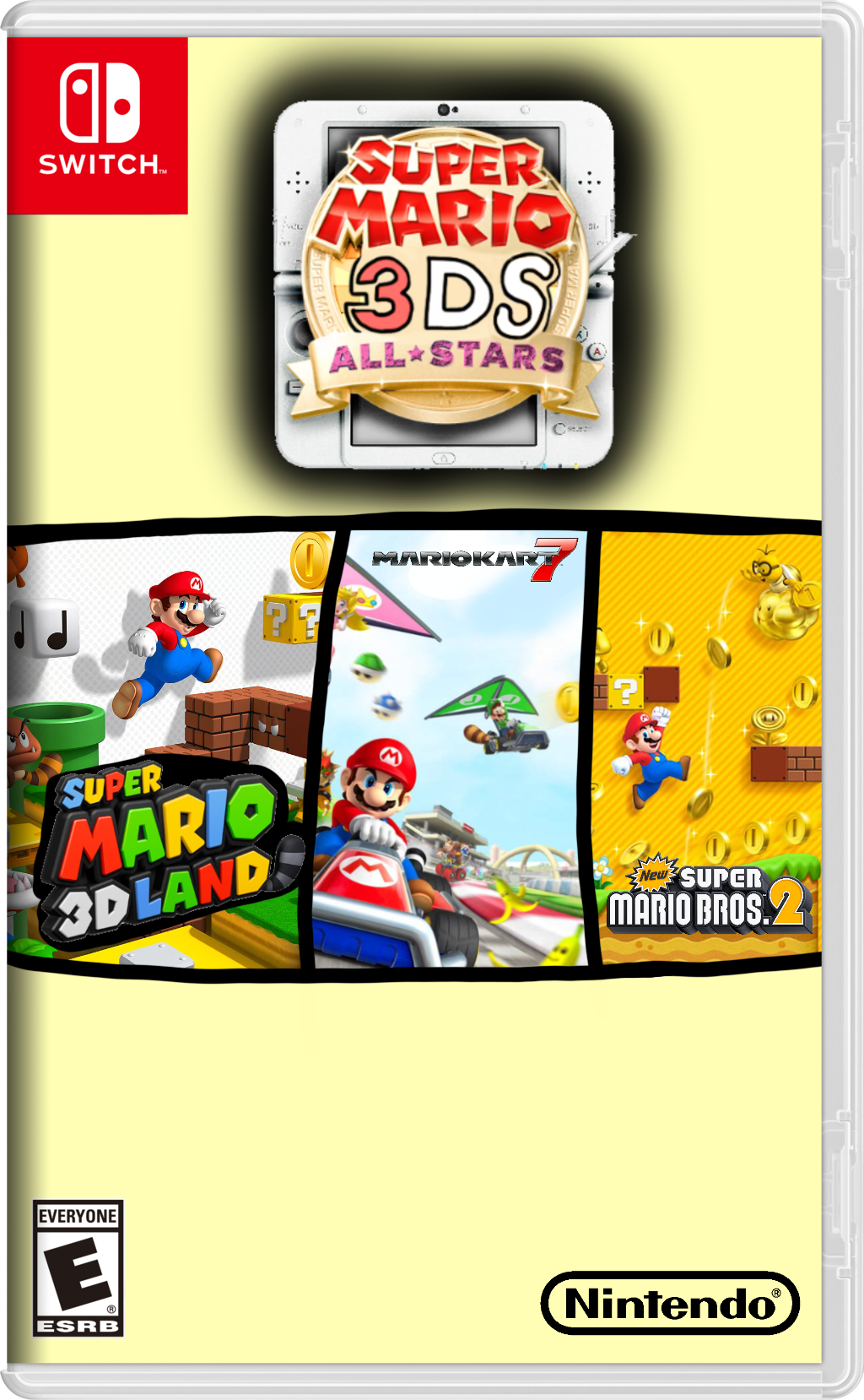 Super Mario 3DS All Stars Game Cover by JackAdamen on DeviantArt
