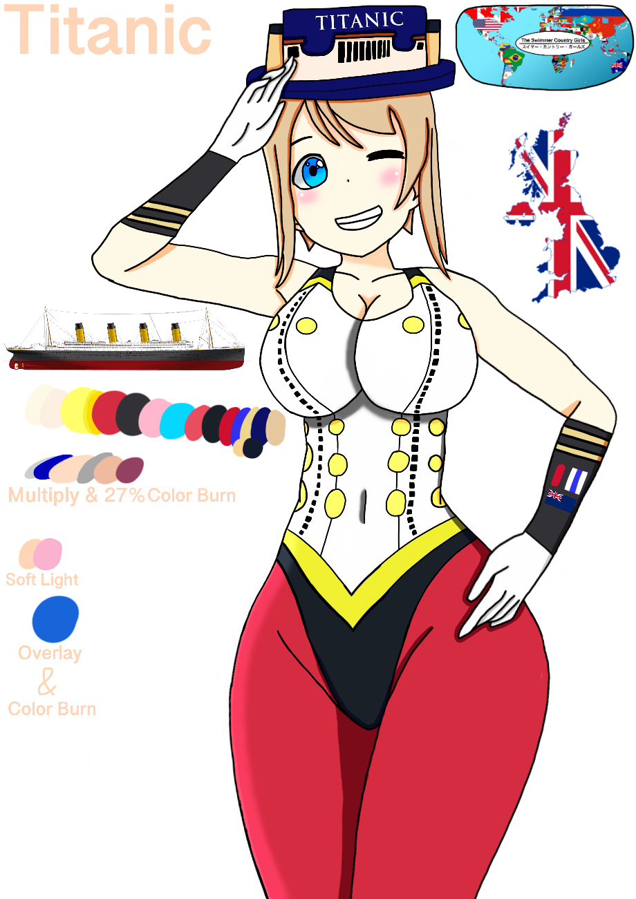 Humanized Rms Freedom Anime RMS Titanic (Human) (TSCG) by JackAdamen on DeviantArt